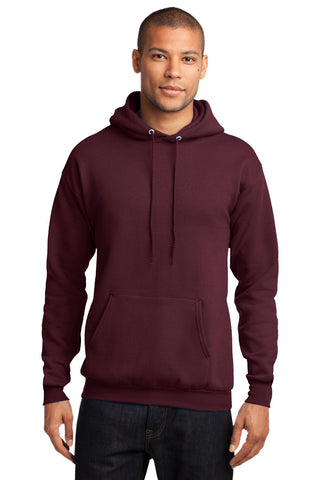 Port & Company Core Fleece Pullover Hooded Sweatshirt (Maroon)