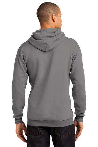 Port & Company Core Fleece Pullover Hooded Sweatshirt (Medium Grey)