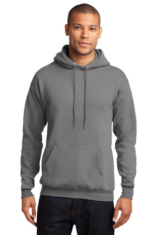 Port & Company Core Fleece Pullover Hooded Sweatshirt (Medium Grey)