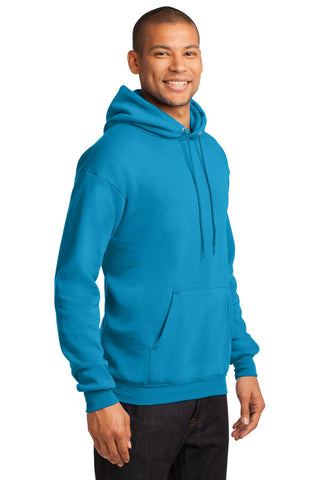 Port & Company Core Fleece Pullover Hooded Sweatshirt (Neon Blue)