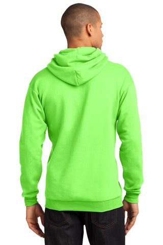 Port & Company Core Fleece Pullover Hooded Sweatshirt (Neon Green)