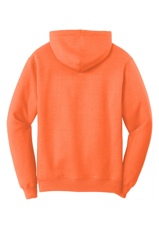 Port & Company Core Fleece Pullover Hooded Sweatshirt (Neon Orange)