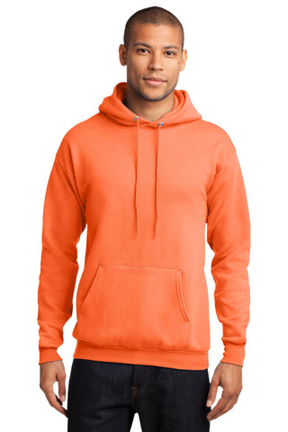 Port & Company Core Fleece Pullover Hooded Sweatshirt (Neon Orange)