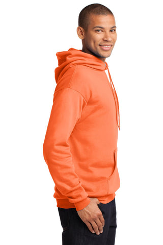 Port & Company Core Fleece Pullover Hooded Sweatshirt (Neon Orange)