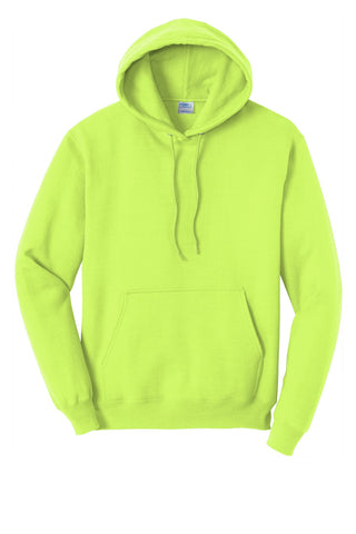 Port & Company Core Fleece Pullover Hooded Sweatshirt (Neon Yellow)