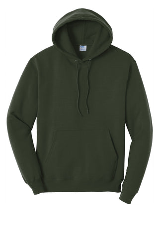 Port & Company Core Fleece Pullover Hooded Sweatshirt (Olive)