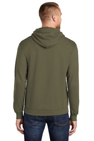 Port & Company Core Fleece Pullover Hooded Sweatshirt (Olive Drab Green)