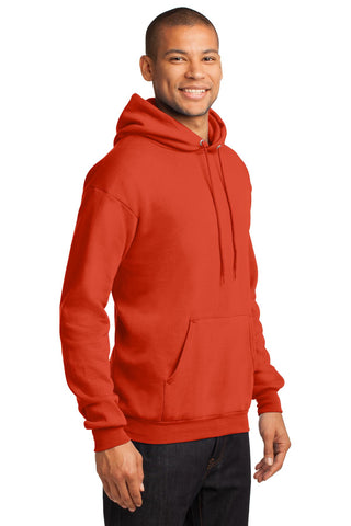 Port & Company Core Fleece Pullover Hooded Sweatshirt (Orange)