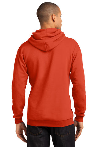 Port & Company Core Fleece Pullover Hooded Sweatshirt (Orange)