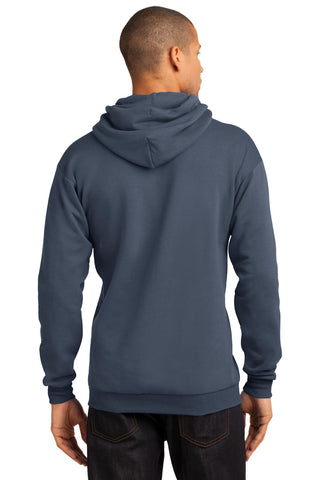 Port & Company Core Fleece Pullover Hooded Sweatshirt (Steel Blue)