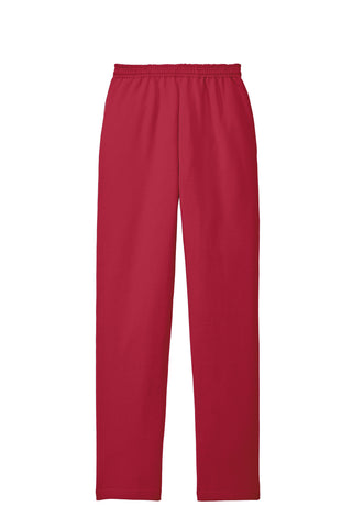 Port & Company Core Fleece Sweatpant with Pockets (Red)