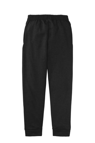 Port & Company Youth Core Fleece Jogger (Jet Black)