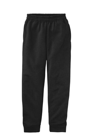 Port & Company Youth Core Fleece Jogger (Jet Black)