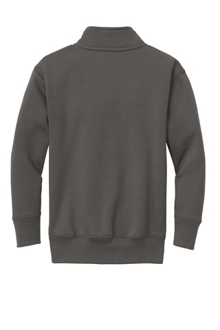 Port & Company Youth Core Fleece 1/4-Zip Pullover Sweatshirt (Charcoal)