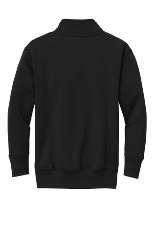 Port & Company Youth Core Fleece 1/4-Zip Pullover Sweatshirt (Jet Black)