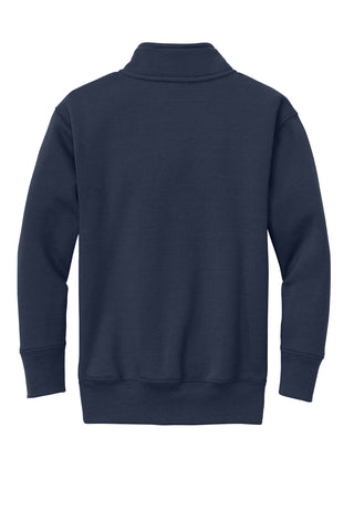 Port & Company Youth Core Fleece 1/4-Zip Pullover Sweatshirt (Navy)