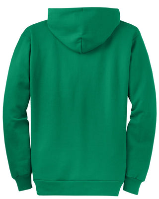 Port & Company Core Fleece Full-Zip Hooded Sweatshirt (Kelly)
