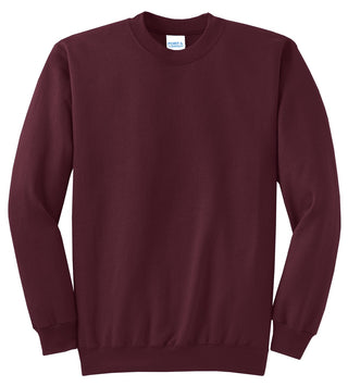 Port & Company Core Fleece Crewneck Sweatshirt (Maroon)