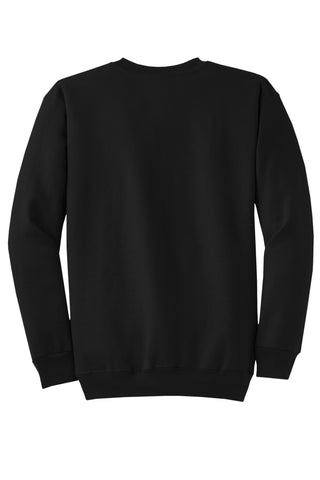 Port & Company Core Fleece Crewneck Sweatshirt (Jet Black)