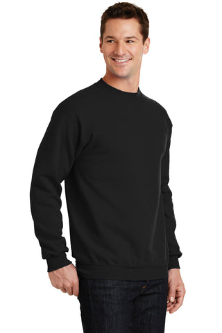 Port & Company Core Fleece Crewneck Sweatshirt (Jet Black)