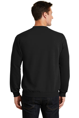 Port & Company Core Fleece Crewneck Sweatshirt (Jet Black)