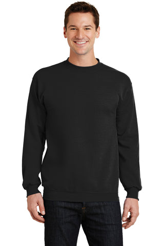 Port & Company Core Fleece Crewneck Sweatshirt (Jet Black)