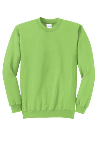 Port & Company Core Fleece Crewneck Sweatshirt (Lime)