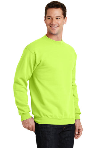 Port & Company Core Fleece Crewneck Sweatshirt (Neon Yellow)