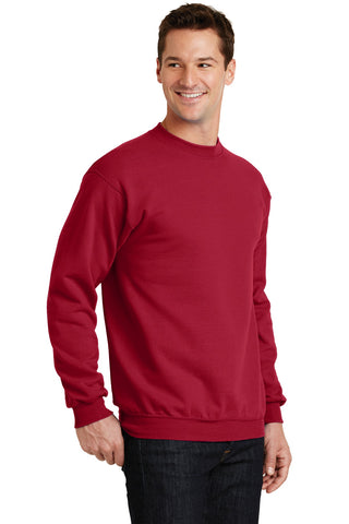 Port & Company Core Fleece Crewneck Sweatshirt (Red)