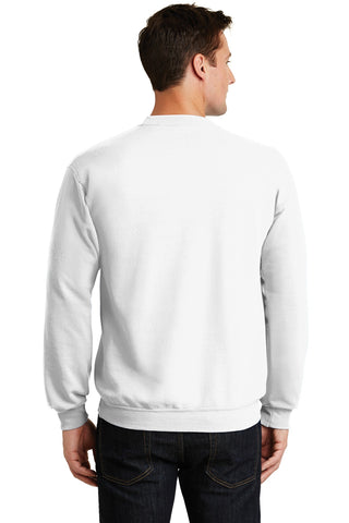 Port & Company Core Fleece Crewneck Sweatshirt (White)