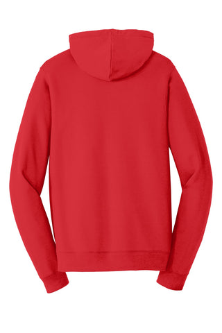 Port & Company Fan Favorite Fleece Pullover Hooded Sweatshirt (Bright Red)