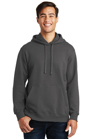 Port & Company Fan Favorite Fleece Pullover Hooded Sweatshirt (Charcoal)