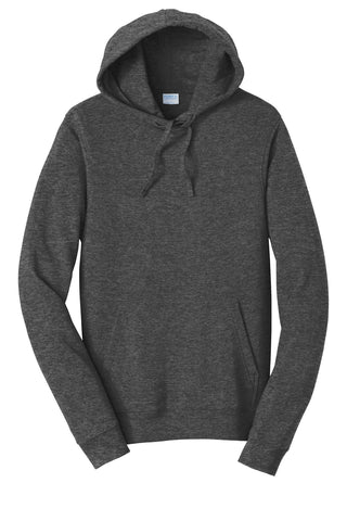Port & Company Fan Favorite Fleece Pullover Hooded Sweatshirt (Dark Heather Grey)