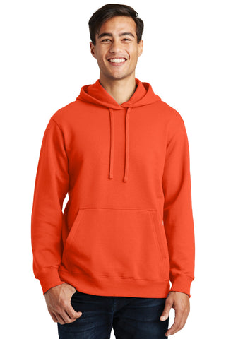 Port & Company Fan Favorite Fleece Pullover Hooded Sweatshirt (Orange)