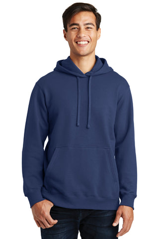 Port & Company Fan Favorite Fleece Pullover Hooded Sweatshirt (Team Navy)
