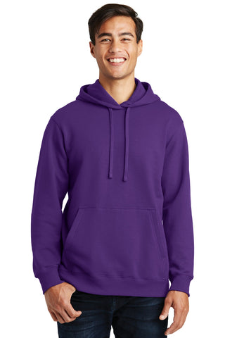 Port & Company Fan Favorite Fleece Pullover Hooded Sweatshirt (Team Purple)