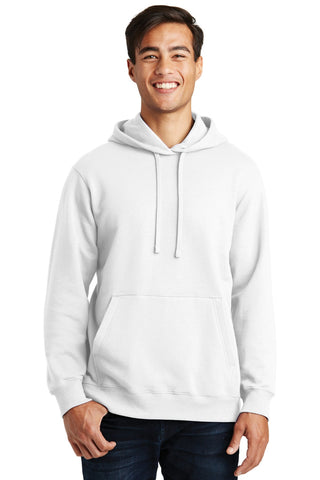 Port & Company Fan Favorite Fleece Pullover Hooded Sweatshirt (White)