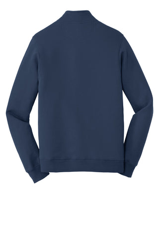 Port & Company Fan Favorite Fleece 1/4-Zip Pullover Sweatshirt (Team Navy)