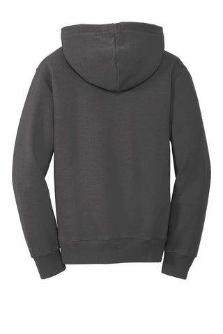 Port & Company Youth Fan Favorite Fleece Pullover Hooded Sweatshirt (Charcoal)