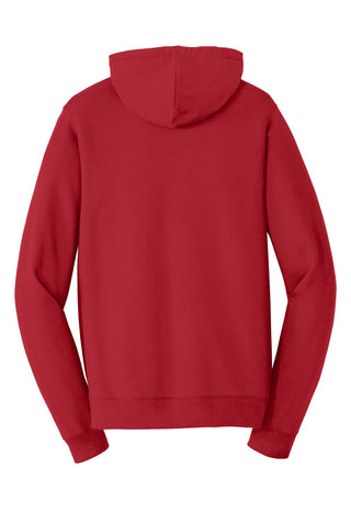 Port & Company Fan Favorite Fleece Full-Zip Hooded Sweatshirt (Team Cardinal)