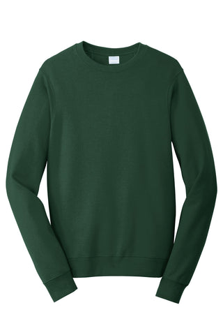 Port & Company Fan Favorite Fleece Crewneck Sweatshirt (Forest Green)