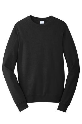 Port & Company Fan Favorite Fleece Crewneck Sweatshirt (Jet Black)