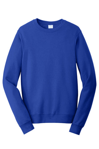 Port & Company Fan Favorite Fleece Crewneck Sweatshirt (True Royal)