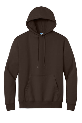 Port & Company Tall Essential Fleece Pullover Hooded Sweatshirt (Dark Chocolate Brown)