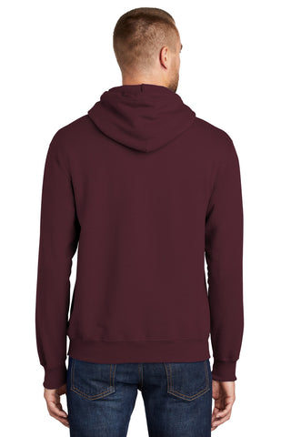 Port & Company Tall Essential Fleece Pullover Hooded Sweatshirt (Maroon)