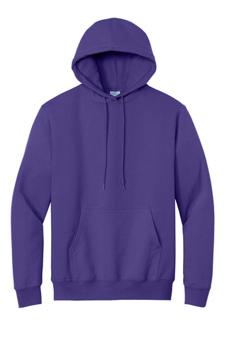Port & Company Tall Essential Fleece Pullover Hooded Sweatshirt (Purple)