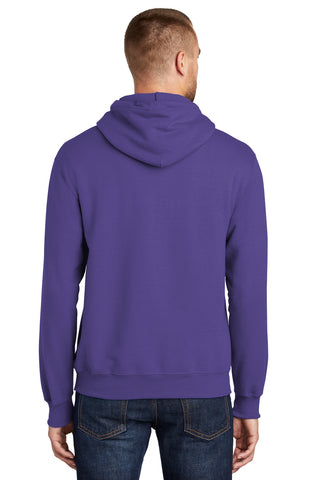 Port & Company Tall Essential Fleece Pullover Hooded Sweatshirt (Purple)