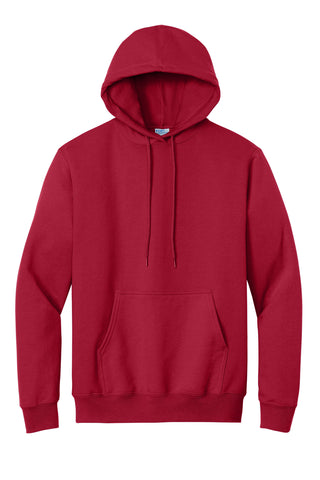 Port & Company Tall Essential Fleece Pullover Hooded Sweatshirt (Red)
