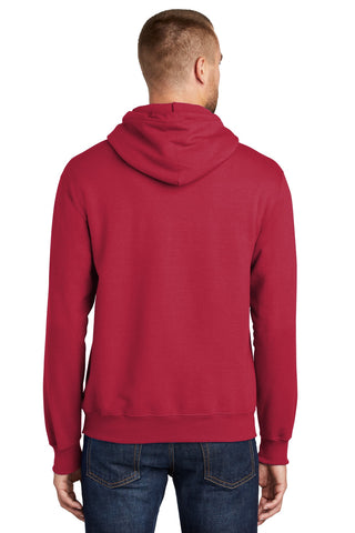 Port & Company Tall Essential Fleece Pullover Hooded Sweatshirt (Red)