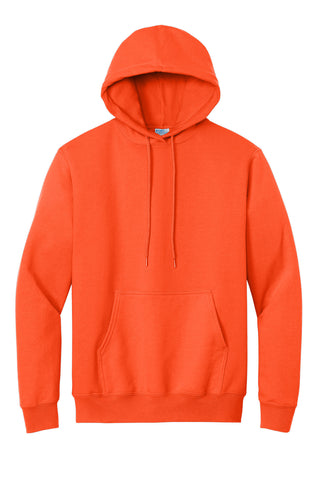 Port & Company Tall Essential Fleece Pullover Hooded Sweatshirt (Safety Orange)